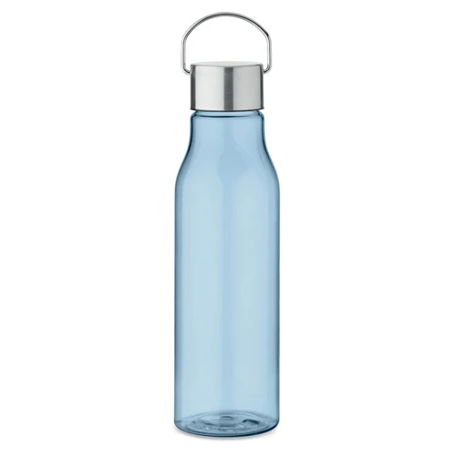 VERNAL RPET palack, acél fedél 600 ml Áttetsző Világoskék 