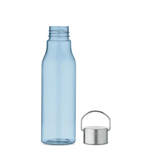 VERNAL RPET palack, acél fedél 600 ml Áttetsző Világoskék 