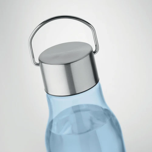 VERNAL RPET palack, acél fedél 600 ml Áttetsző Világoskék 