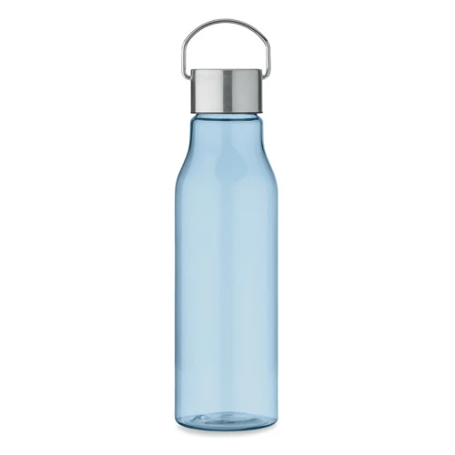 VERNAL RPET palack, acél fedél 600 ml Áttetsző Világoskék 