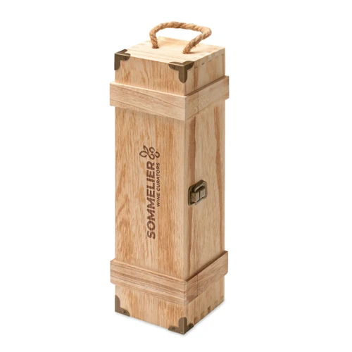 VINBOX + Császárfa boros ajándékdoboz Fa 