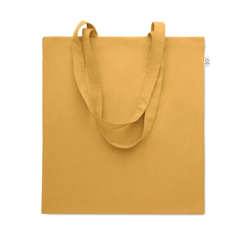 VIVEKA COLOUR Újrahaszn.pamut bevásárlótáska Ochre 
