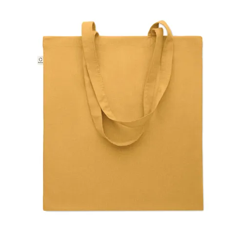 VIVEKA COLOUR Újrahaszn.pamut bevásárlótáska Ochre 