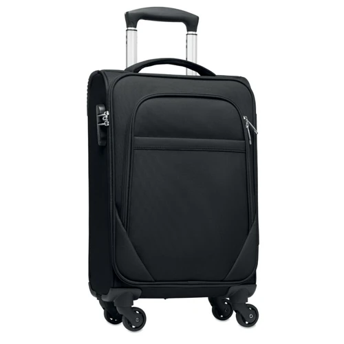 VOYAGE 600D RPET gurulós bőrönd Fekete 