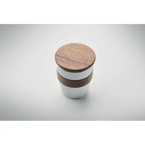WALNUT Szimplafalú pohár 350 ml Fehér 
