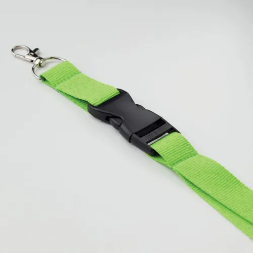 WIDE LANY Nyakpánt fém kapoccsal 25 mm Lime 