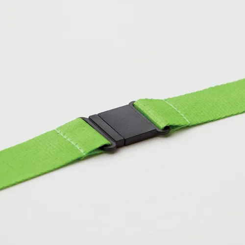 WIDE LANY Nyakpánt fém kapoccsal 25 mm Lime 