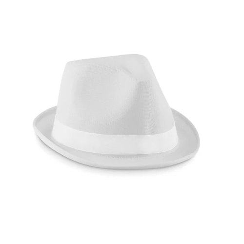 WOOGIE Színes poliészter kalap Fehér 