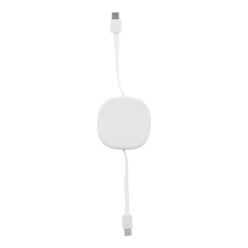 60 W-os RABS USB-C töltőkábel Cabsle Fehér 