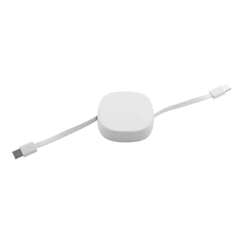 60 W-os RABS USB-C töltőkábel Cabsle Fehér 