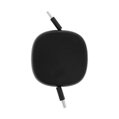 60 W-os RABS USB-C töltőkábel Cabsle Fekete 