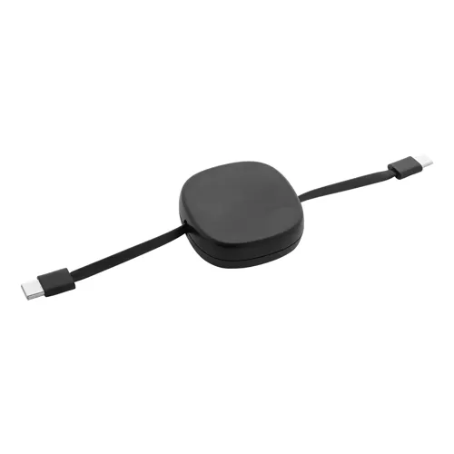 60 W-os RABS USB-C töltőkábel Cabsle Fekete 