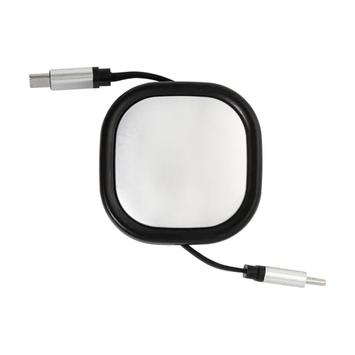 60 W-os USB-C töltőkábel Cabsle Plus Fekete 