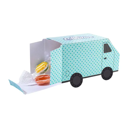 Egyedi cukorkaadagoló CreaCandy Truck