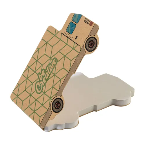 Egyedi öntapadós jegyzettömb CreaStick Truck Eco