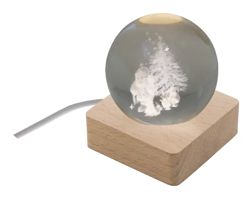 Karácsonyi fénygömb Borealis Fehér 