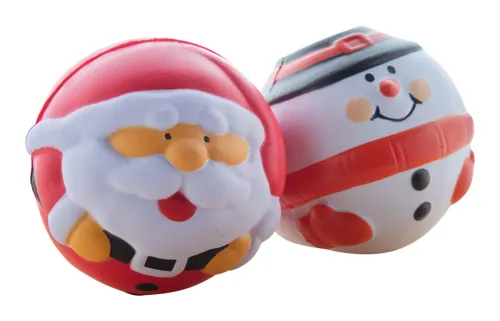 Stresszlabda Santa Claus Piros 