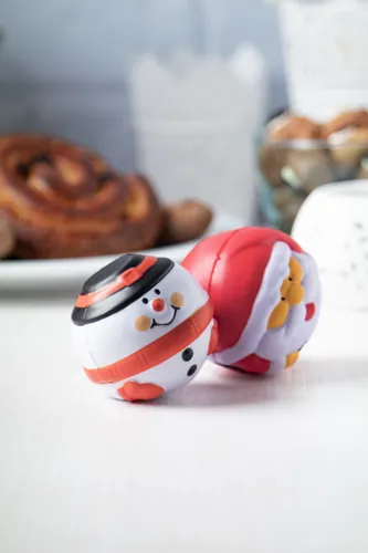 Stresszlabda Santa Claus Piros 