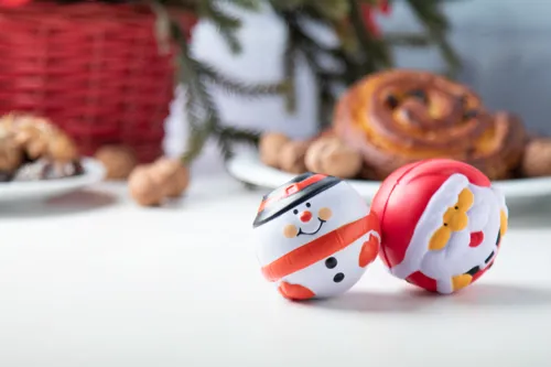 Stresszlabda Santa Claus Piros 