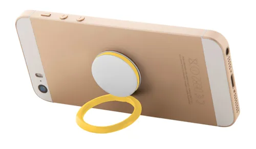 Mobiltelefon-tartó gyűrű Cloxon Sárga 