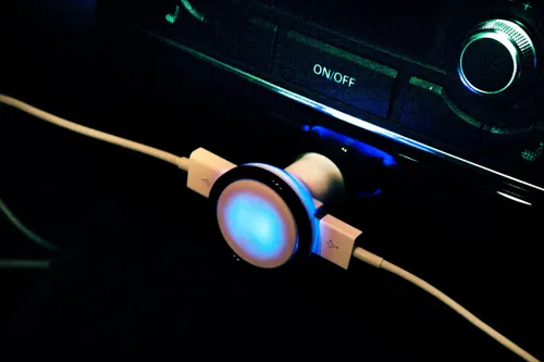 Autós USB töltő BiPower Fehér 