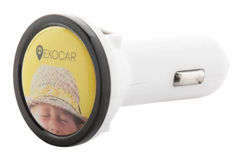 Autós USB töltő BiPower Fehér 