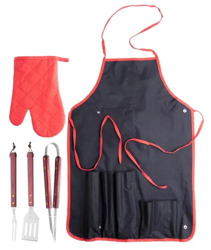 Axon BBQ szett Fekete 