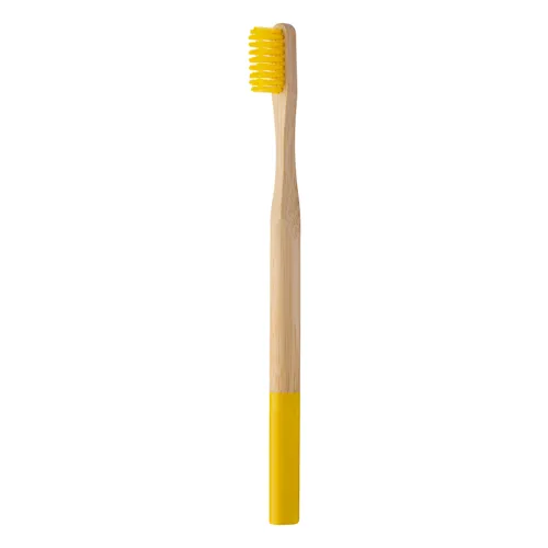 Bambusz fogkefe ColoBoo Sárga 