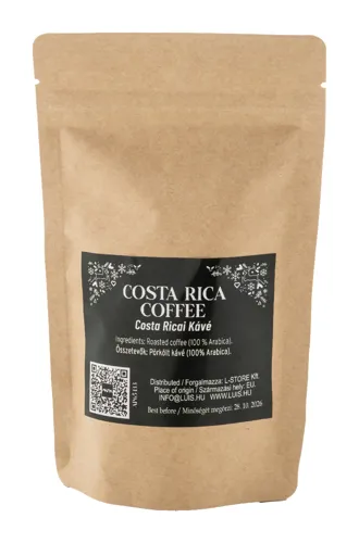 Costa Rica-i kávébab, 40 g Tarrazu Barna 