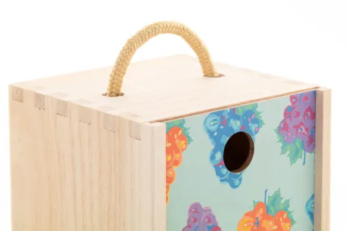 Egyedi boros ajándékdoboz VinoBox Barna 