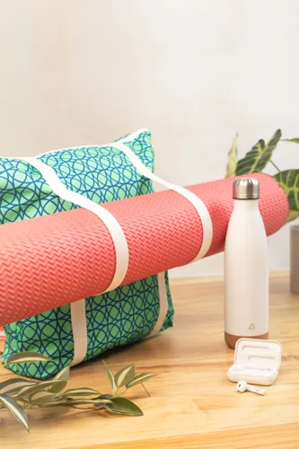 Egyedi jógamatrac táska SuboBag Yoga Fehér 