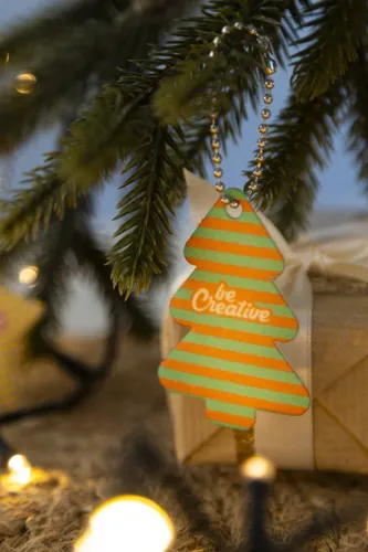 Egyedi karácsonyi kulcstartó, karácsonyfa CreaFelt Key Xmas Fehér 