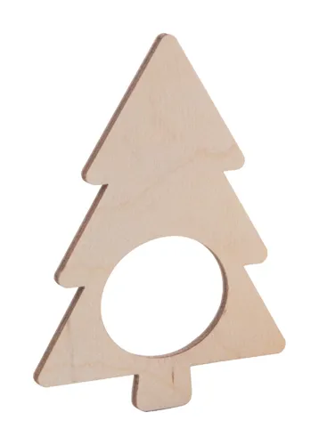 Egyedi karácsonyi szalvétagyűrű Julmiddag Creative Barna 