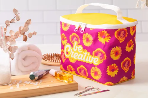 Egyedi kozmetikai táska CreaBeauty XL Fehér 