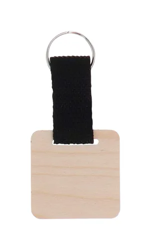 Egyedi kulcstartó, kör Woody Strap Barna 