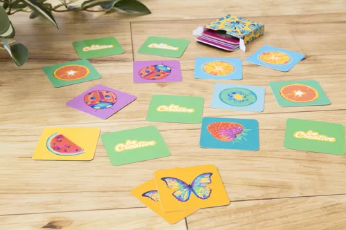 Egyedi memóriajáték Minimor Creative Fehér 
