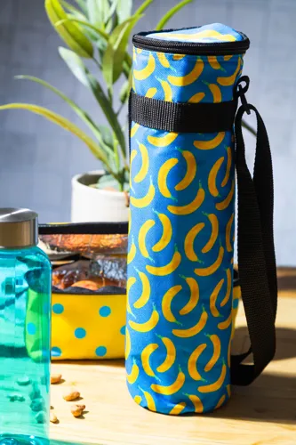 Egyedi palack hűtőtáska CreaCool Aqua  
