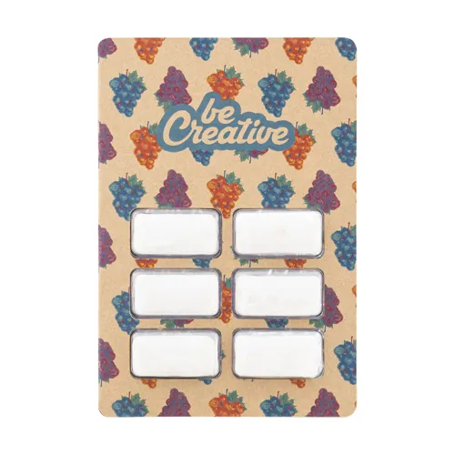 Egyedi rágógumi CreaChew Deluxe Eco Barna 