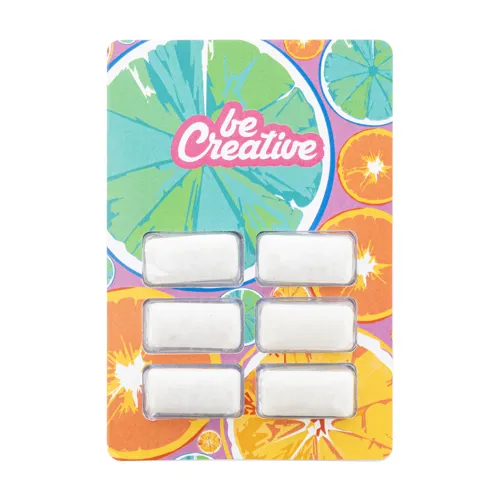 Egyedi rágógumi CreaChew Deluxe Fehér 