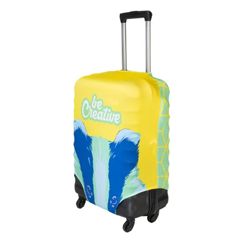 Egyedi RPET bőröndhuzat BagSave L Fehér 