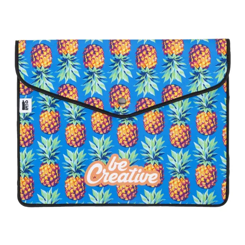 Egyedi RPET dokumentum- és laptop táska Compack Fekete 