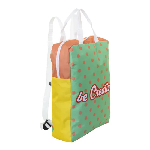 Egyedi RPET laptop hátizsák SuboBag Slimback Fehér 