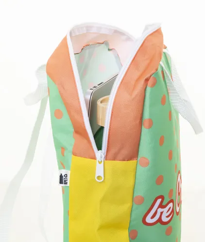Egyedi RPET laptop hátizsák SuboBag Slimback Fehér 