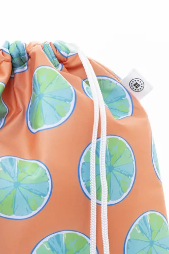 Egyedi zsinóros hűtőtáska CreaCool Draw Fehér 