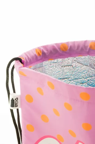 Egyedi zsinóros hűtőtáska gyerekeknek CreaCool Draw Kids  