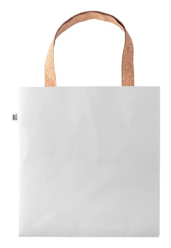 Egyediesíthető bevásárlótáska SuboShop Cork Fehér 