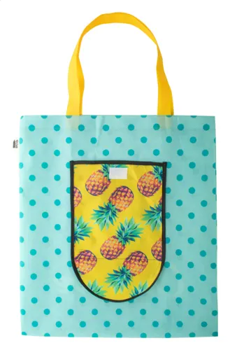 Egyediesíthető bevásárlótáska SuboShop Fold B RPET Fekete 