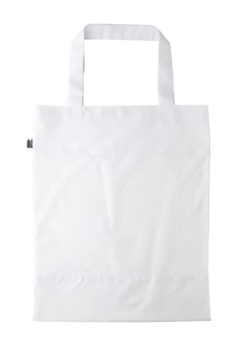 Egyediesíthető bevásárlótáska SuboShop Mesh RPET Fehér 