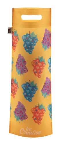Egyediesíthető boros tasak SuboShop Wine RPET Fehér 