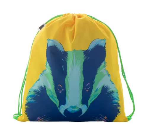 Egyediesíthető gyerek hátizsák CreaDraw Kids RPET Zöld 